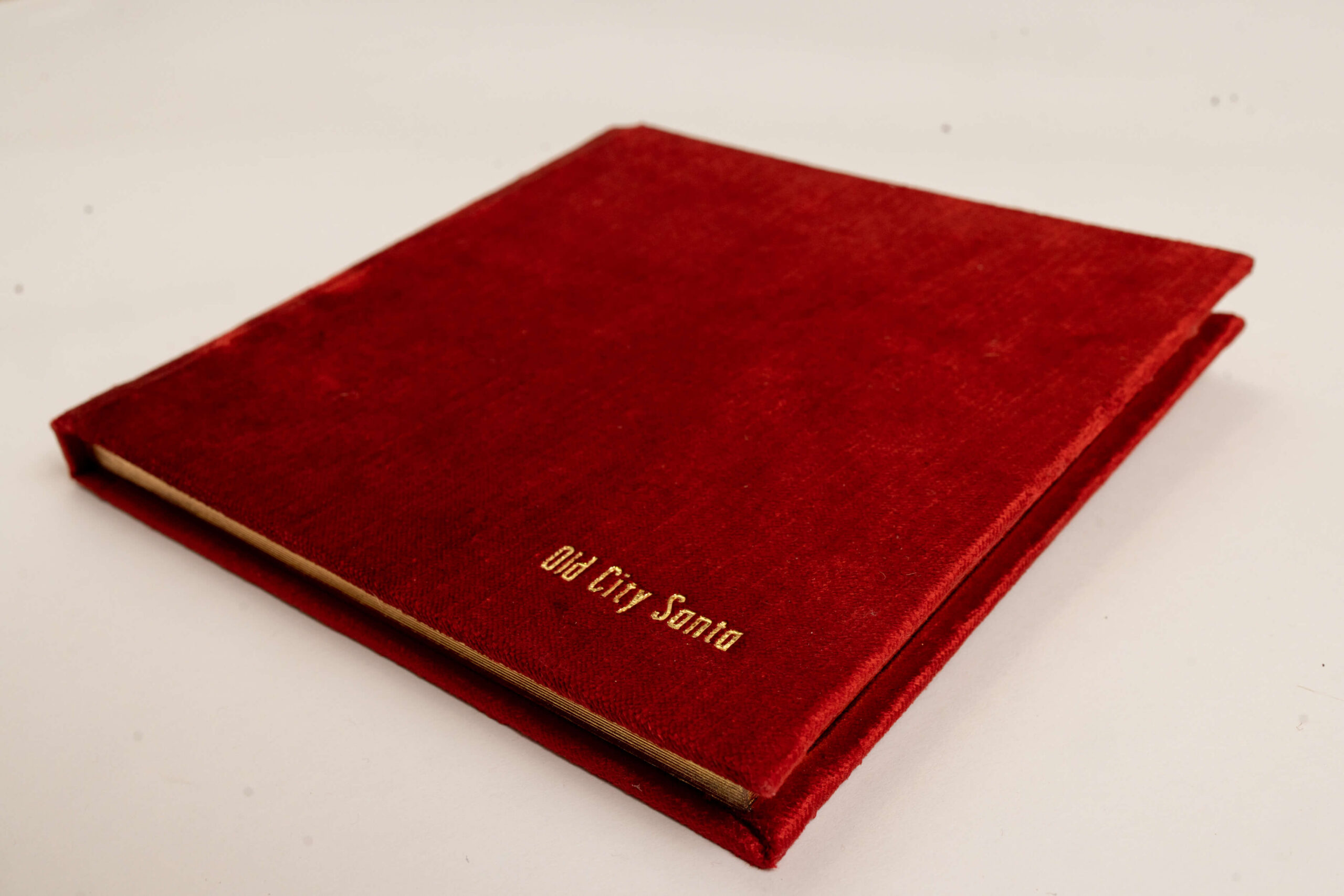 Old City Santa Custom Photo Album